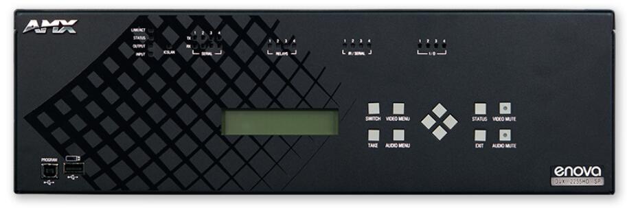 DVX-2250HD   NX 控制功能 6x3 一体式演示切换器